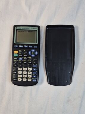 Texas Instruments TI-83 Plus Graphing Calculator with Case - Black